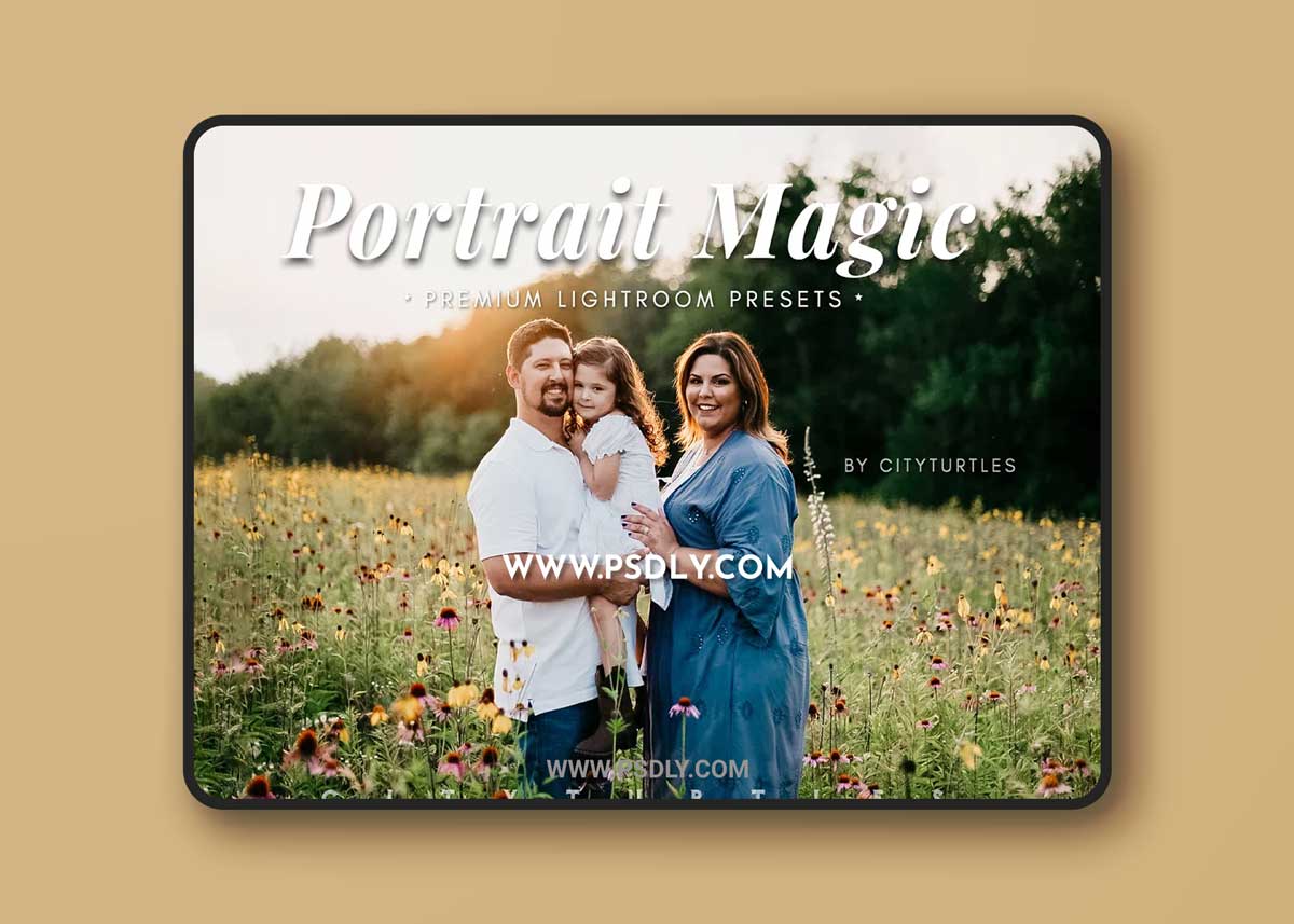 CreativeMarket - PORTRAIT MAGIC Lightroom Presets 6499511
