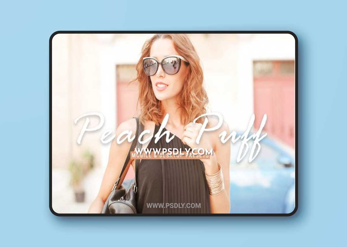 CreativeMarket - Peach Puff Pro Lightroom Presets 6915610