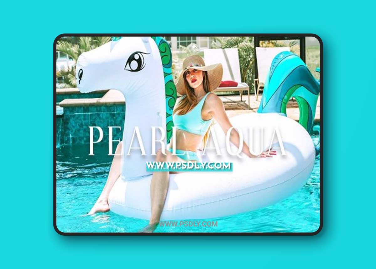CreativeMarket - Pearl Aqua Pro Lightroom Presets 6915627