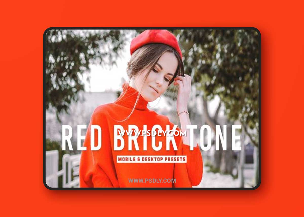 CreativeMarket - Red Brick Tone Pro Lightroom Presets 6916392