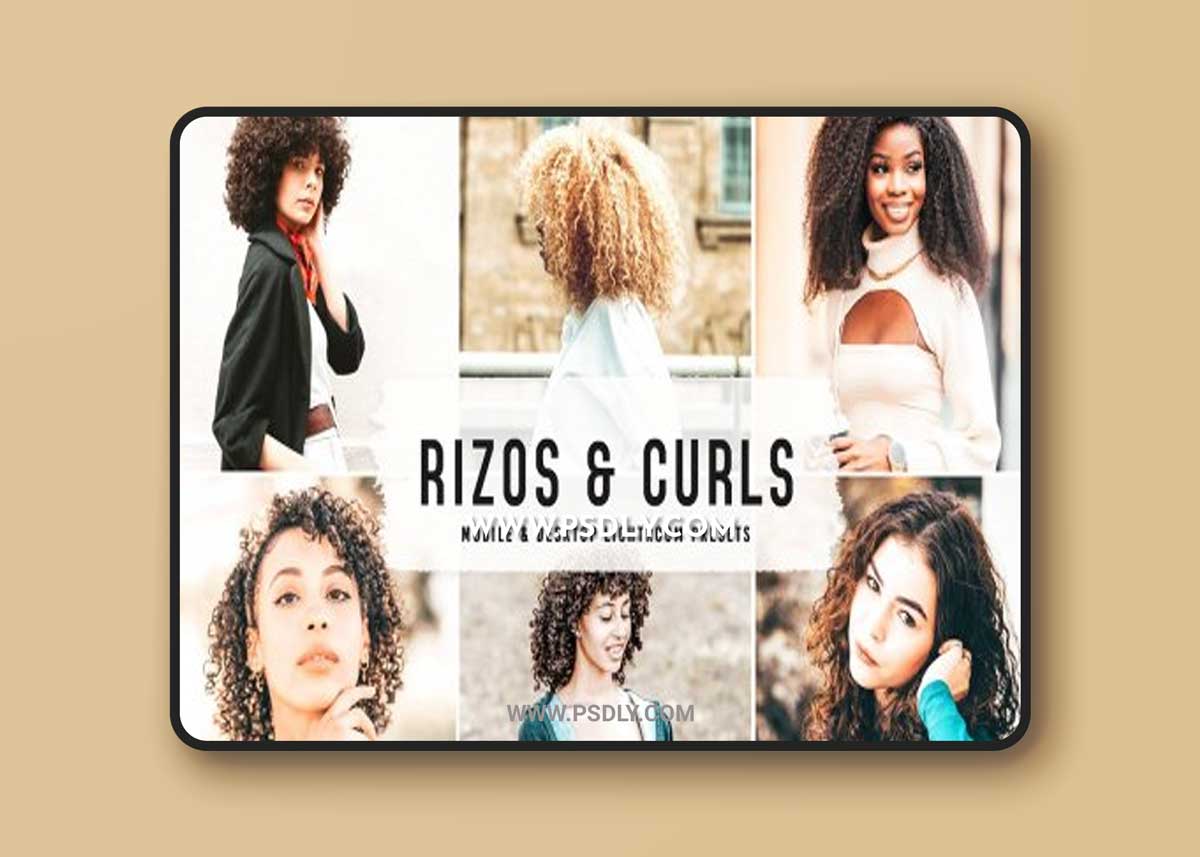 CreativeMarket - Rizos & Curls Pro Lightroom Presets 6832543