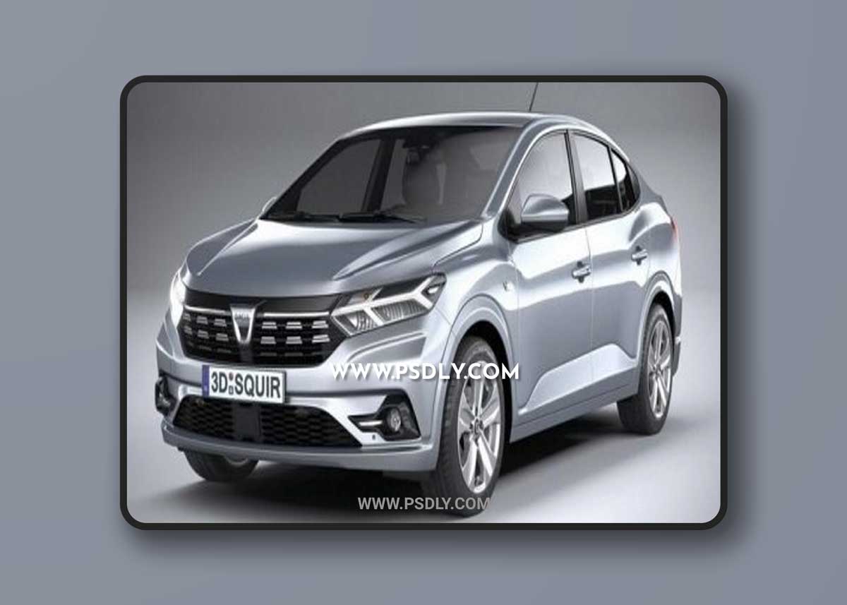 Dacia Logan 2021 3D Models