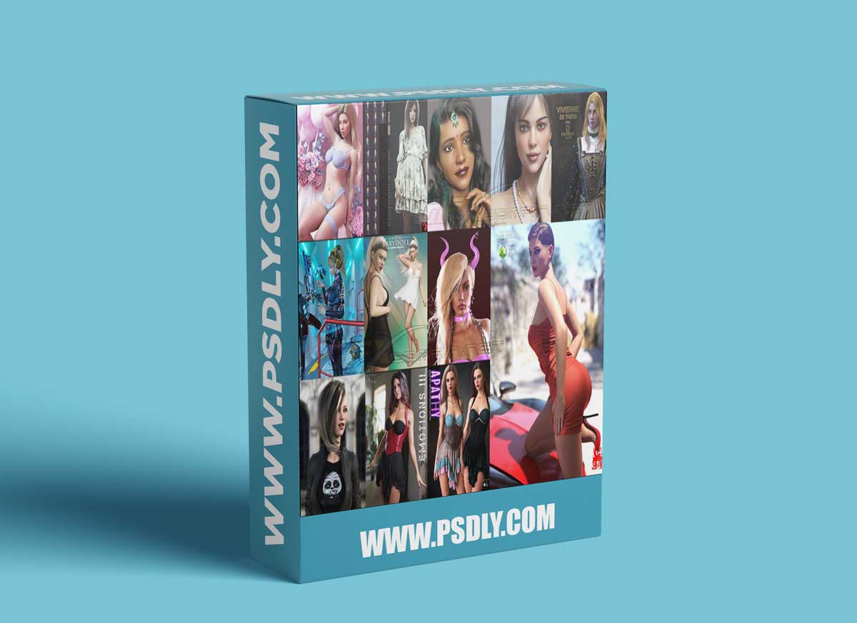Daz3d, Poser Bundle 7 December 2021