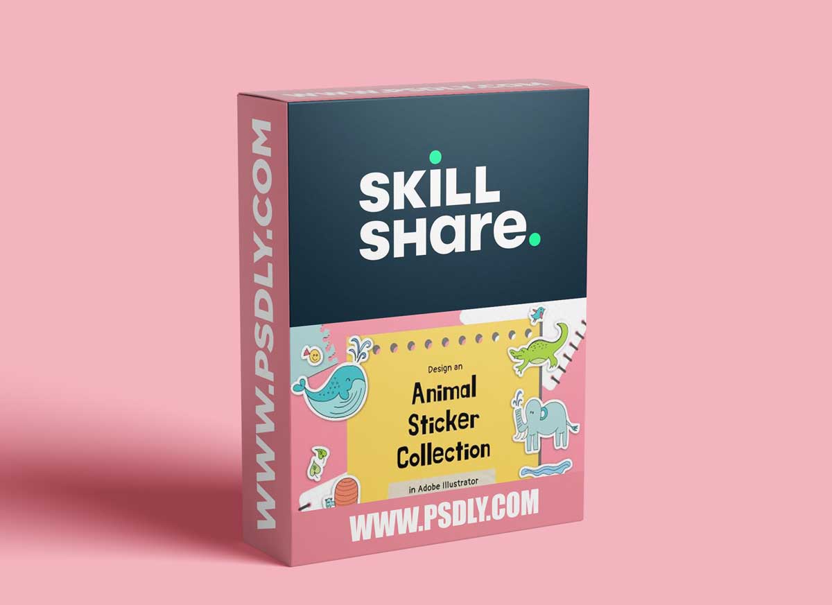 Design an Animal Sticker Collection in Adobe Illustrator