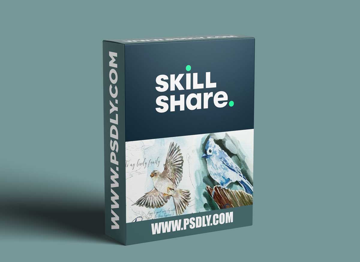 Digital Art: Painting Birds in Different Styles in Procreate: Watercolor, Pencil and Gouache