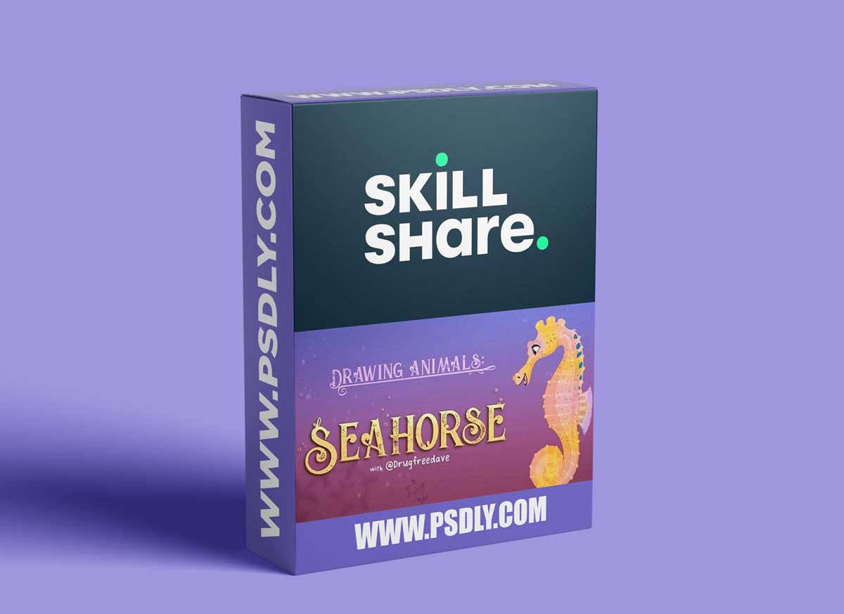 Drawing Animals: The Basics of Character Design 2 | Seahorse