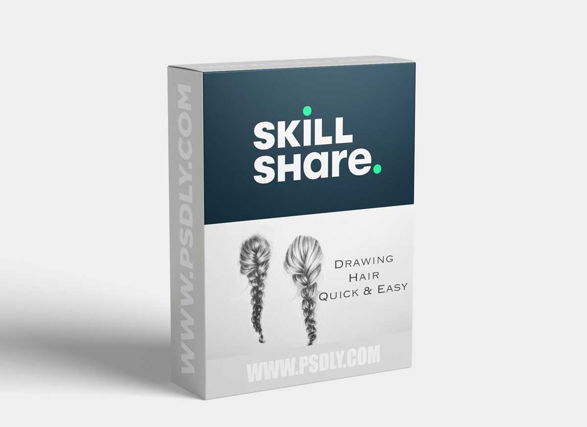 Drawing Portraits: Learn To Draw Hair Quick & Easy