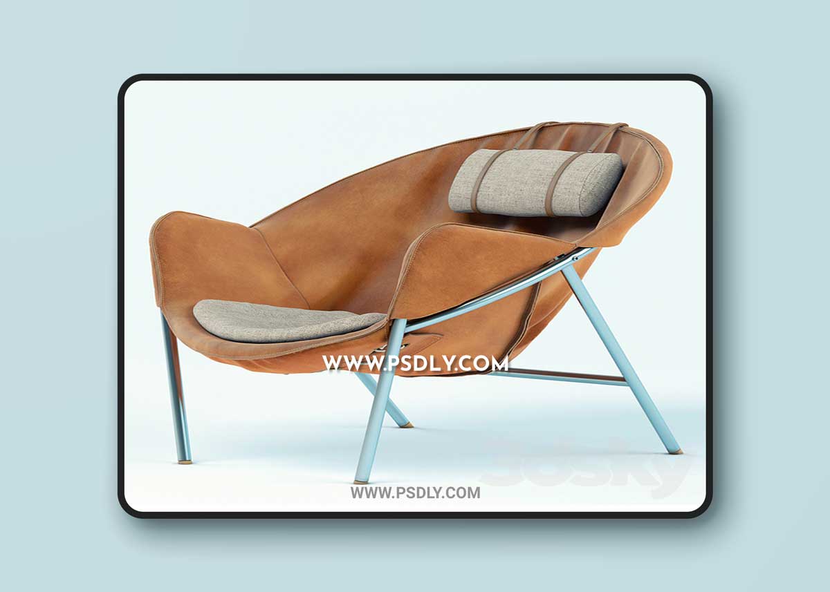 Erik Ole Jorgensen lounge chair 3D Model