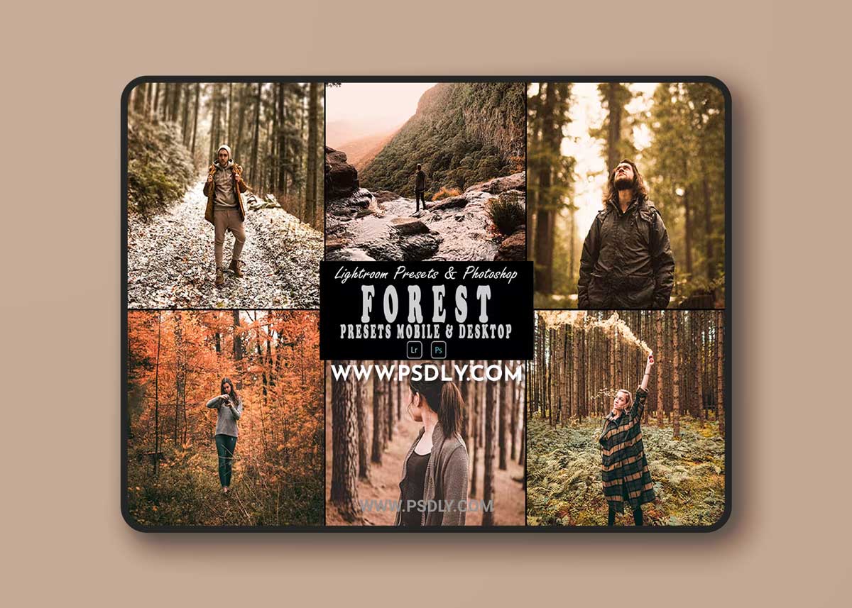 Forest Tone Photoshop Action & Lightrom Presets