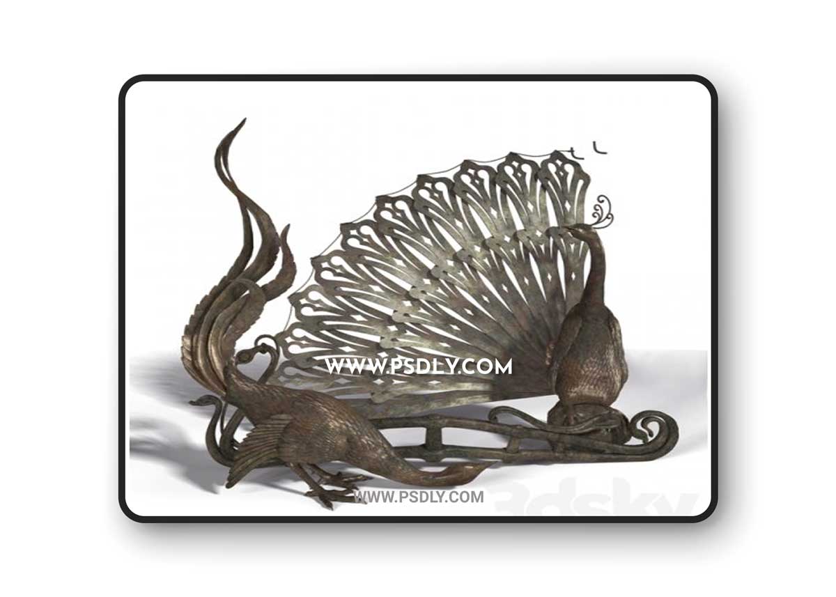 Forged birds 3D MOdel