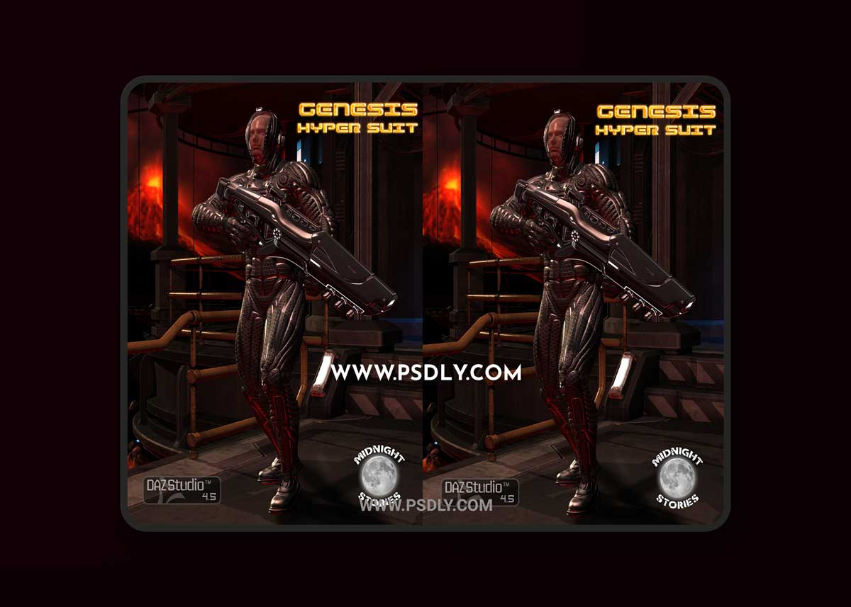 Genesis Hyper Suit 3D Model