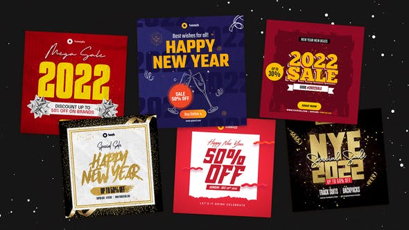 Videohive New Year Instagram Post 35440591