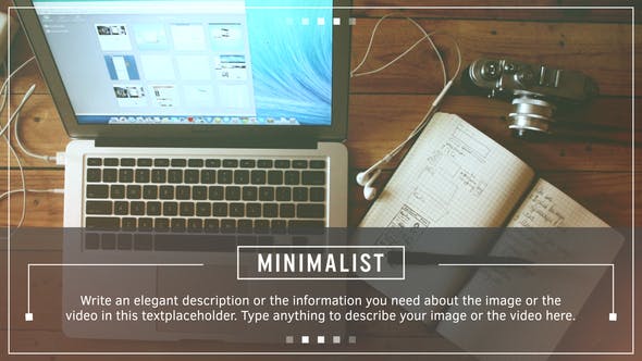 Videohive Minimal Slideshow 35091417