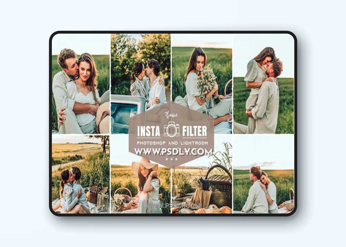 Insta Filter Picnic Photoshop Lightroom Presets