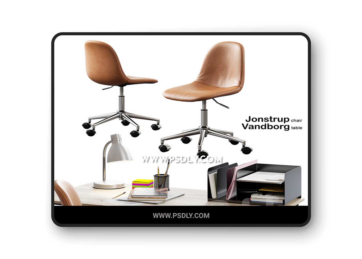 Jysk / Jonstrup Chair + Vandborg Table 3D Model