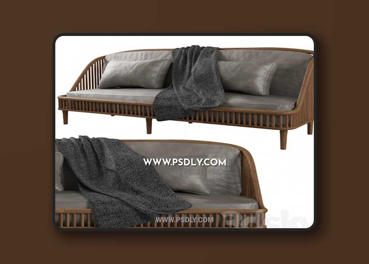 KBH Dedar Sofa 3D Models