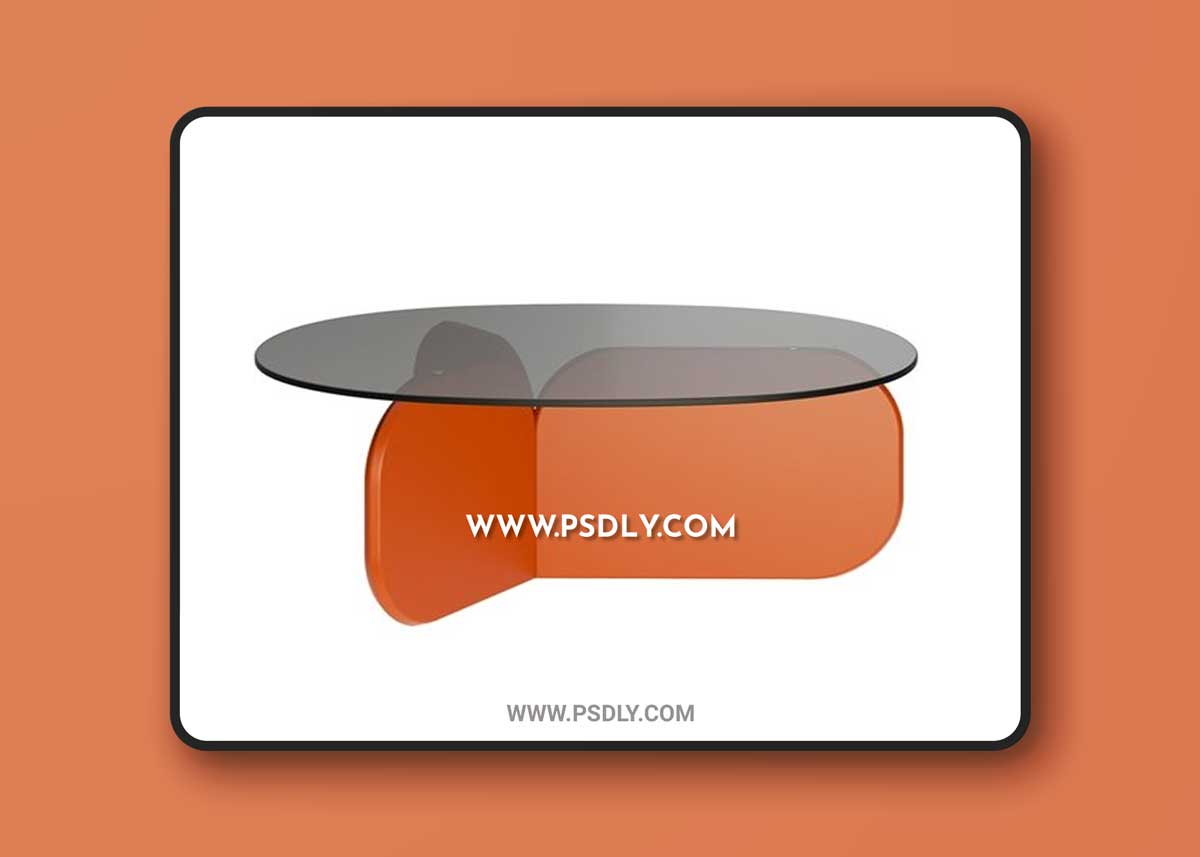 La Isla Coffee Table H35 by Sancal 3D Model