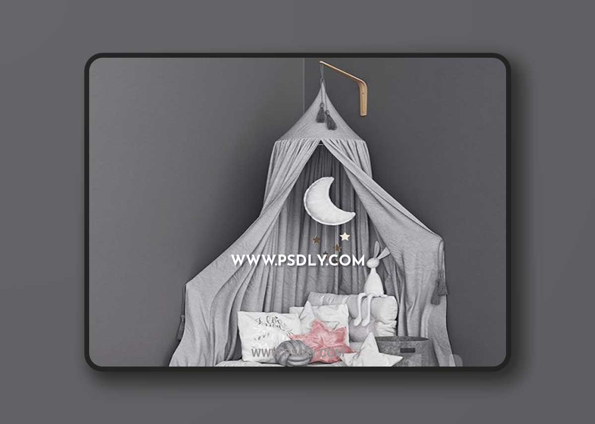 Moon canopy set 3D Models