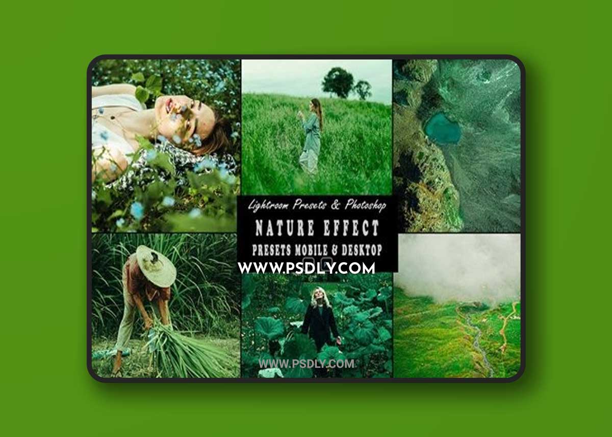 Nature Photoshop Action & Lightrom Presets