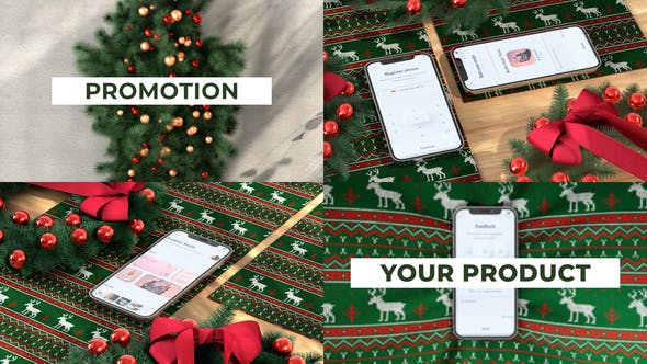 Videohive Christmas App Promo 2022 35392936