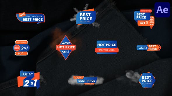 Videohive VFX Sale Titles for After Effects 35791851