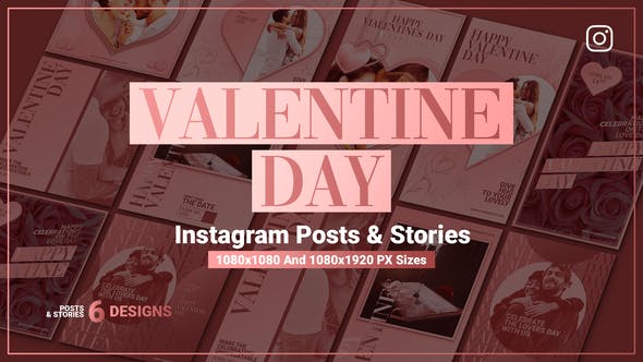 Videohive Valentine's Day Instagram Ad V92 35503298