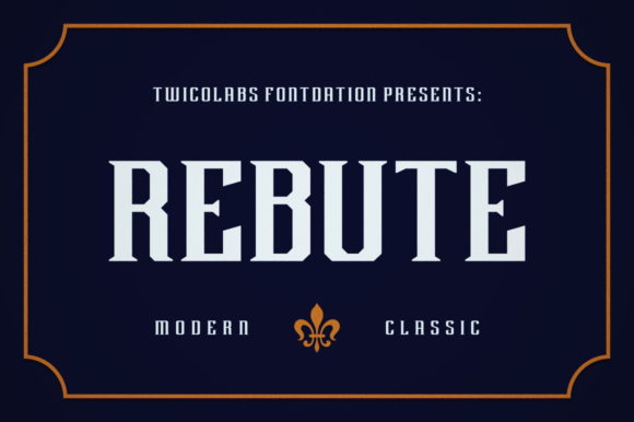 Rebute Font