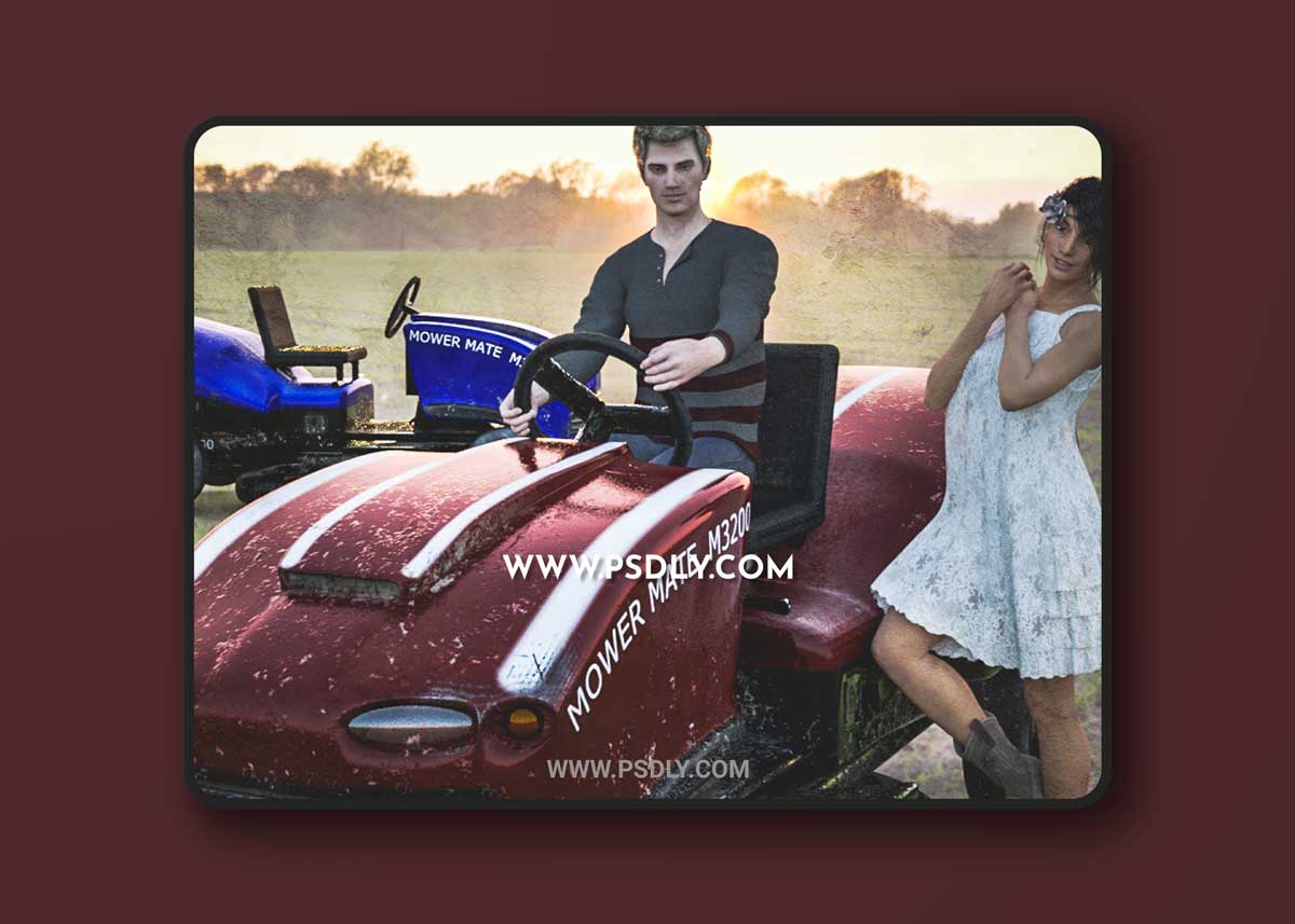 Riding Mower For Iray