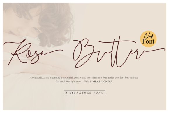 Rose Butter Font
