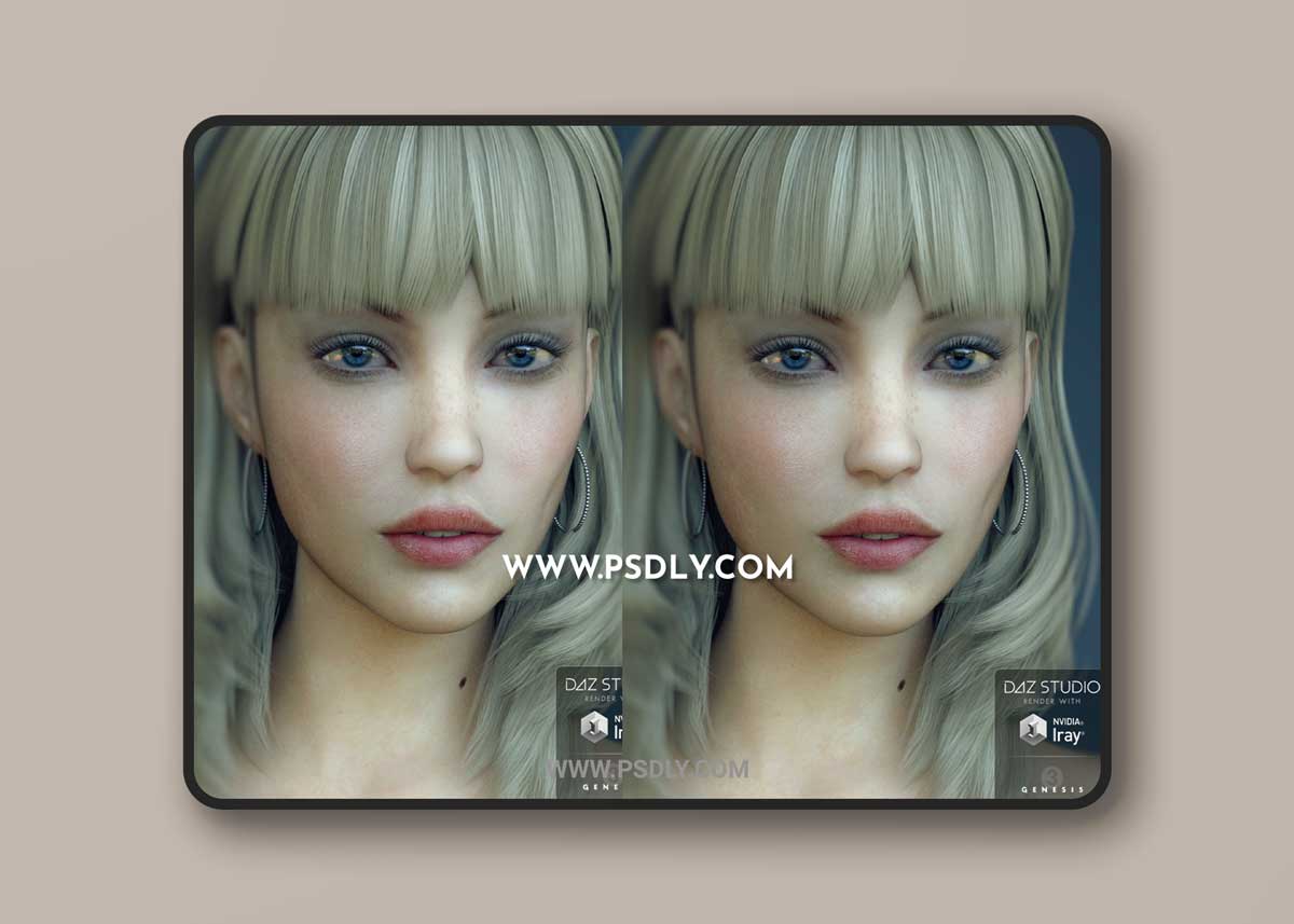 SC Joy for Genesis 3 Female 3D Model