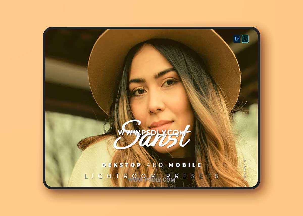 Sanst Desktop and Mobile Lightroom Preset