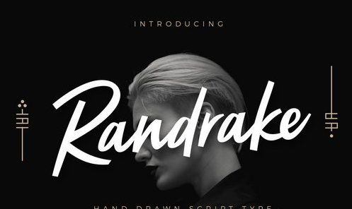 Randrake - Font Script