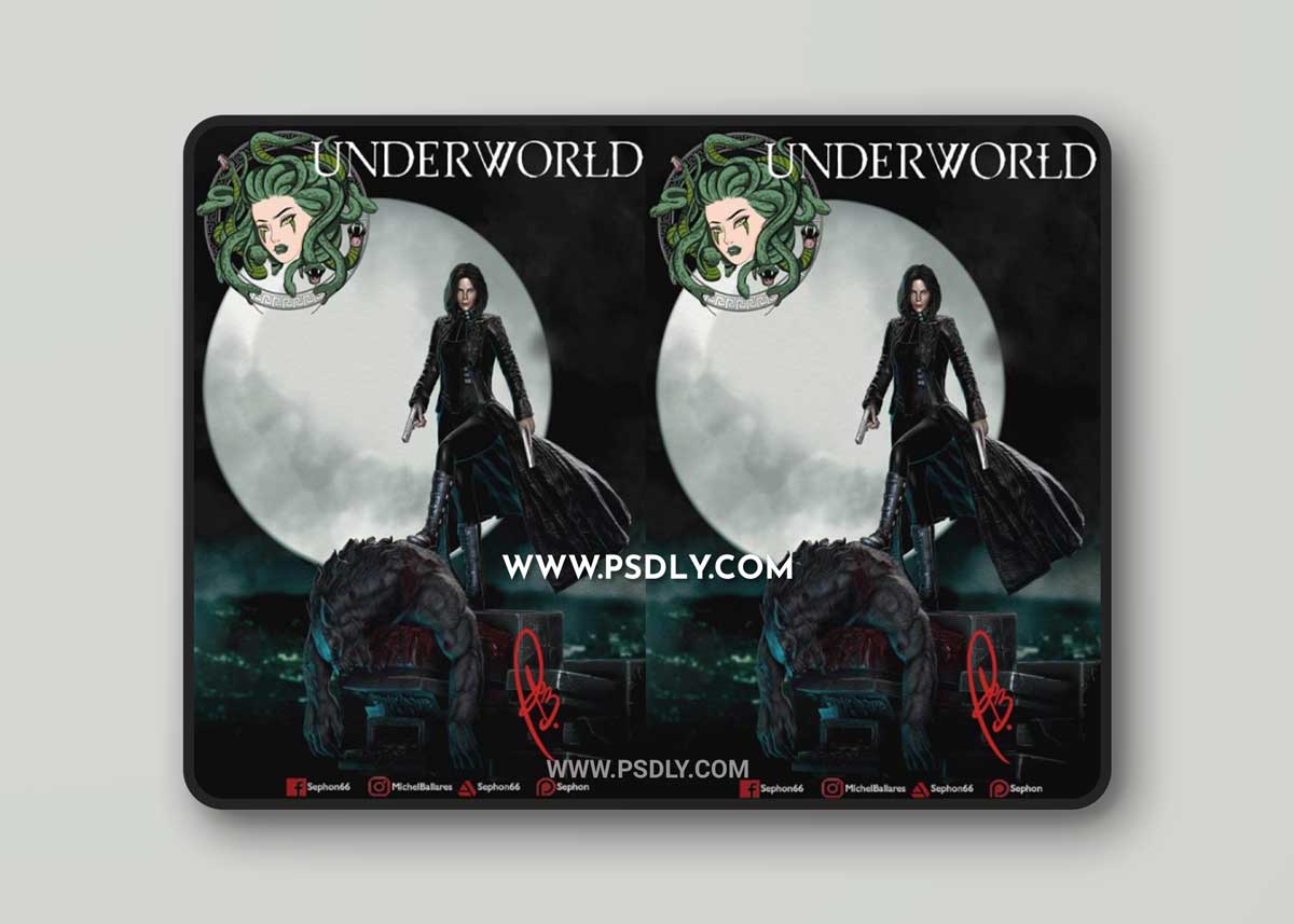 Selene – Underworld 3D Model