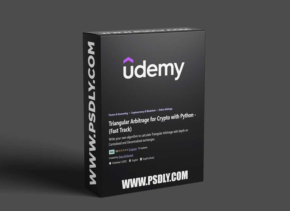 Shaun McDonogh - Triangular Arbitrage for Crypto with Python Fast Track