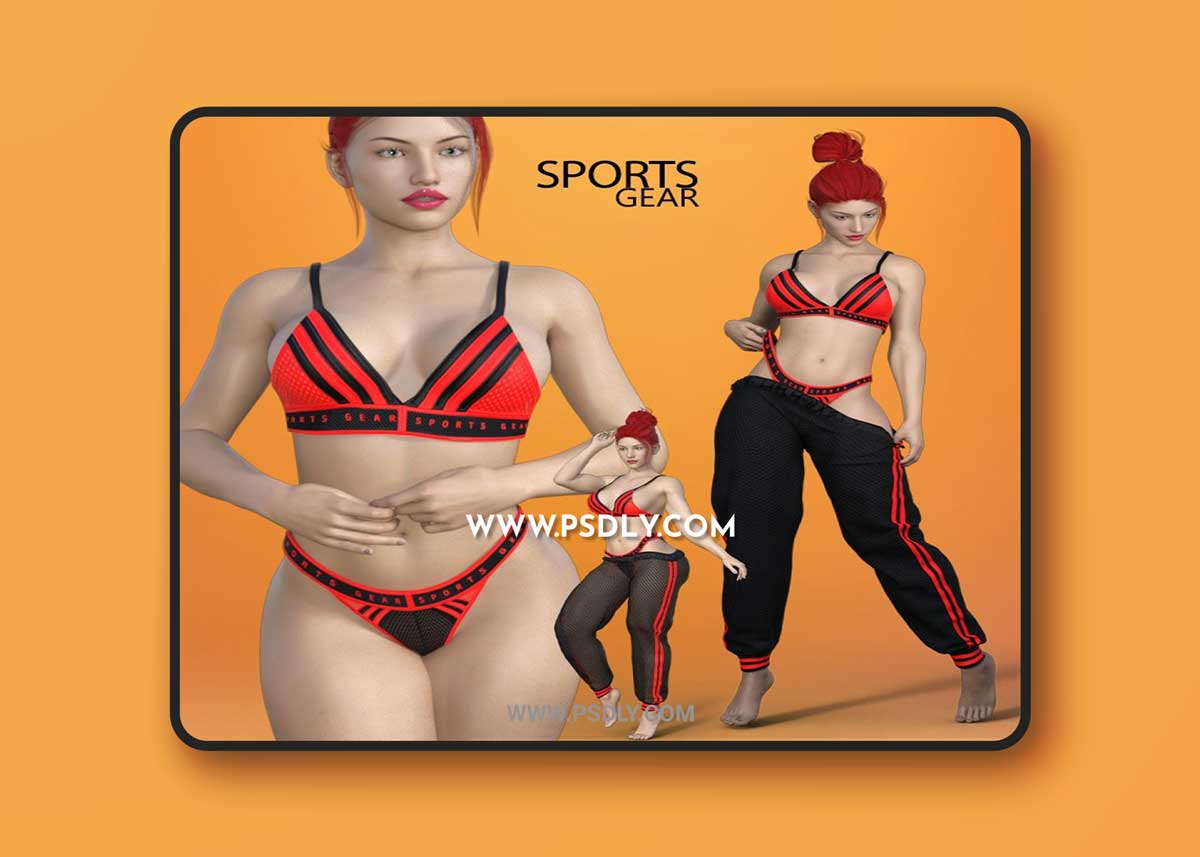 Sports Gear G8F 3D Models