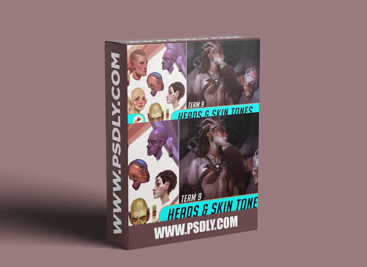 TERM 9 – Heads & Skin Tones Lesson + Painting by Ahmed Aldoori