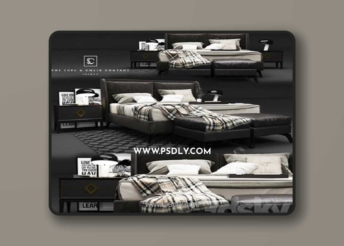 The Sofa and Chair Company Enzo Bed