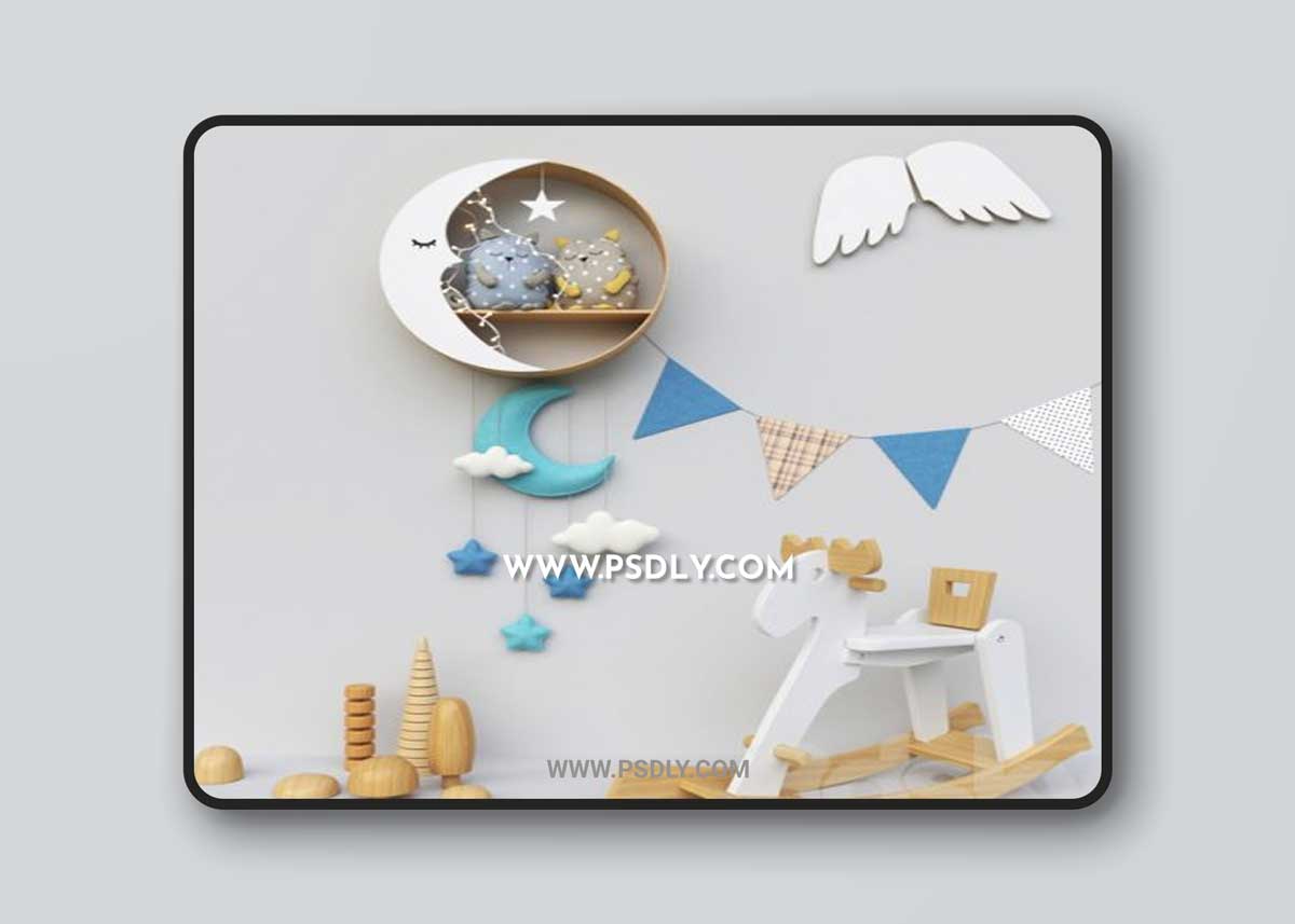 Toys, decor for children 3D Model