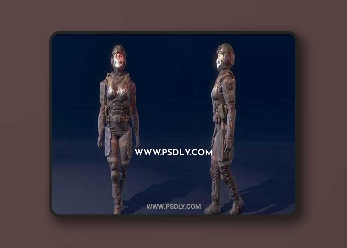 Unity Asset – Futuristic Soldier`s Pack