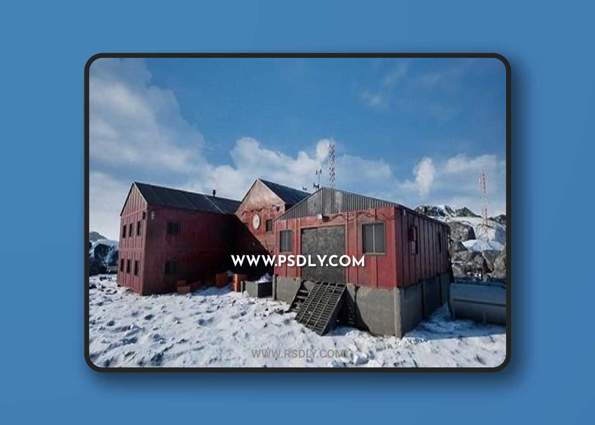 Unreal Engine – Arctic Base 3D Model