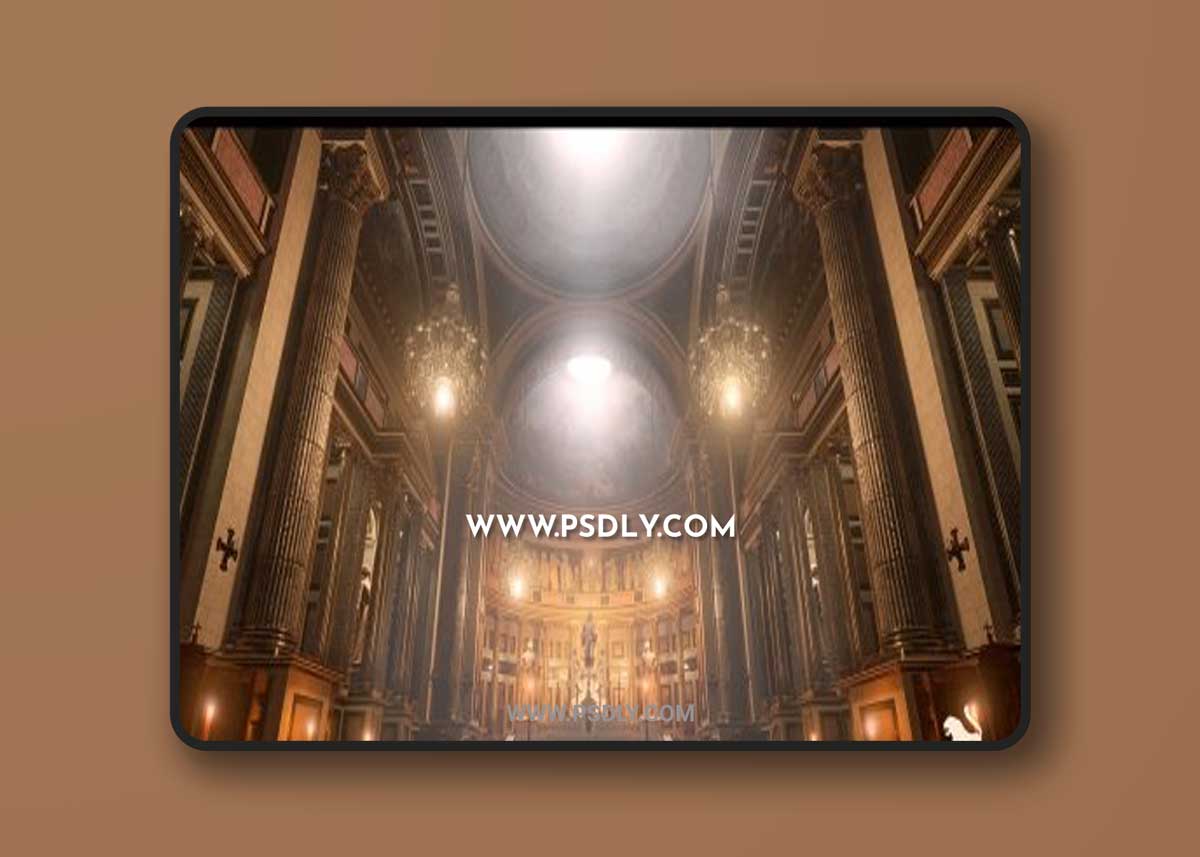 Unreal Engine – Church/ Cathedral Interior Environment