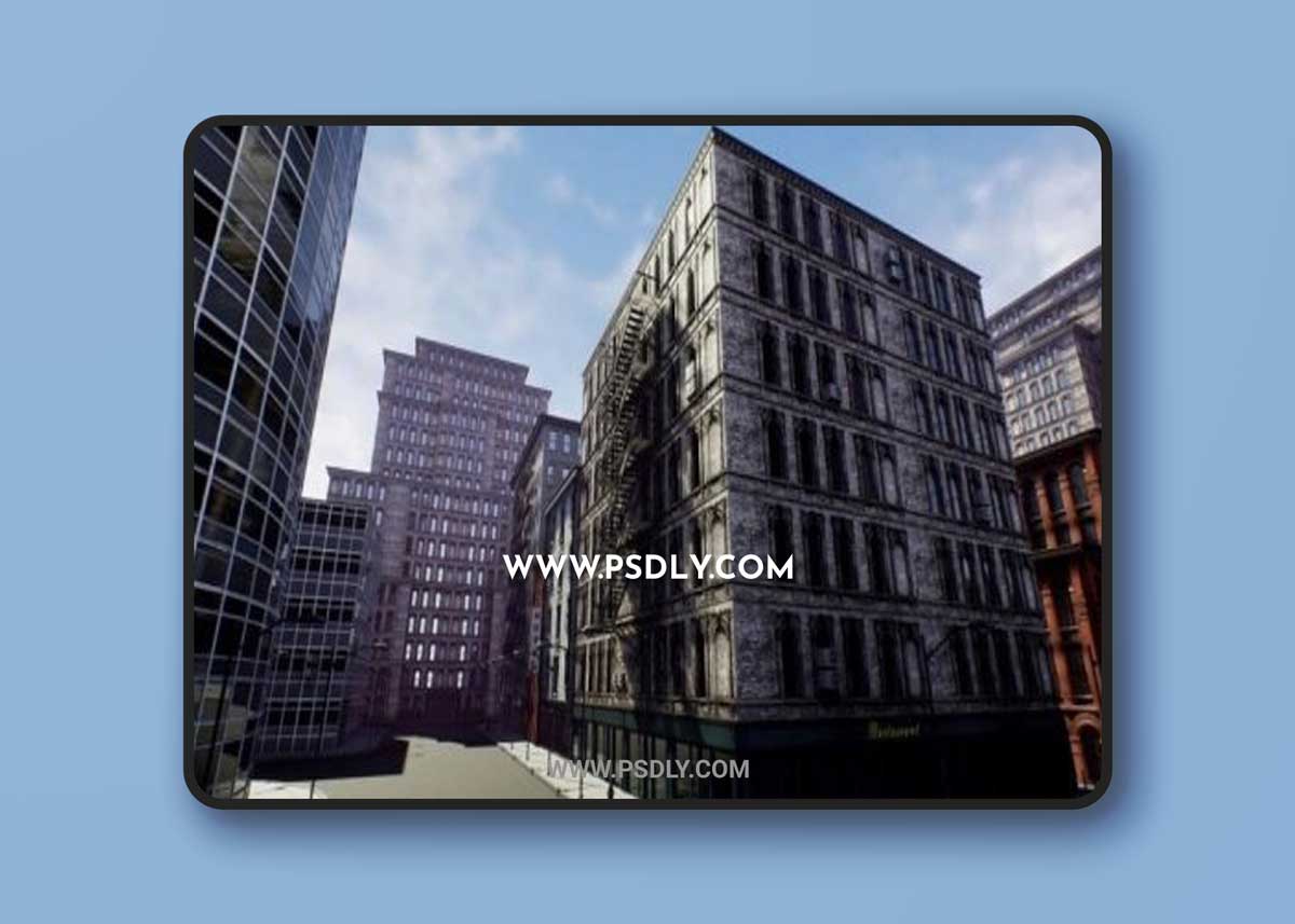 Unreal Engine – Facades 3D Model