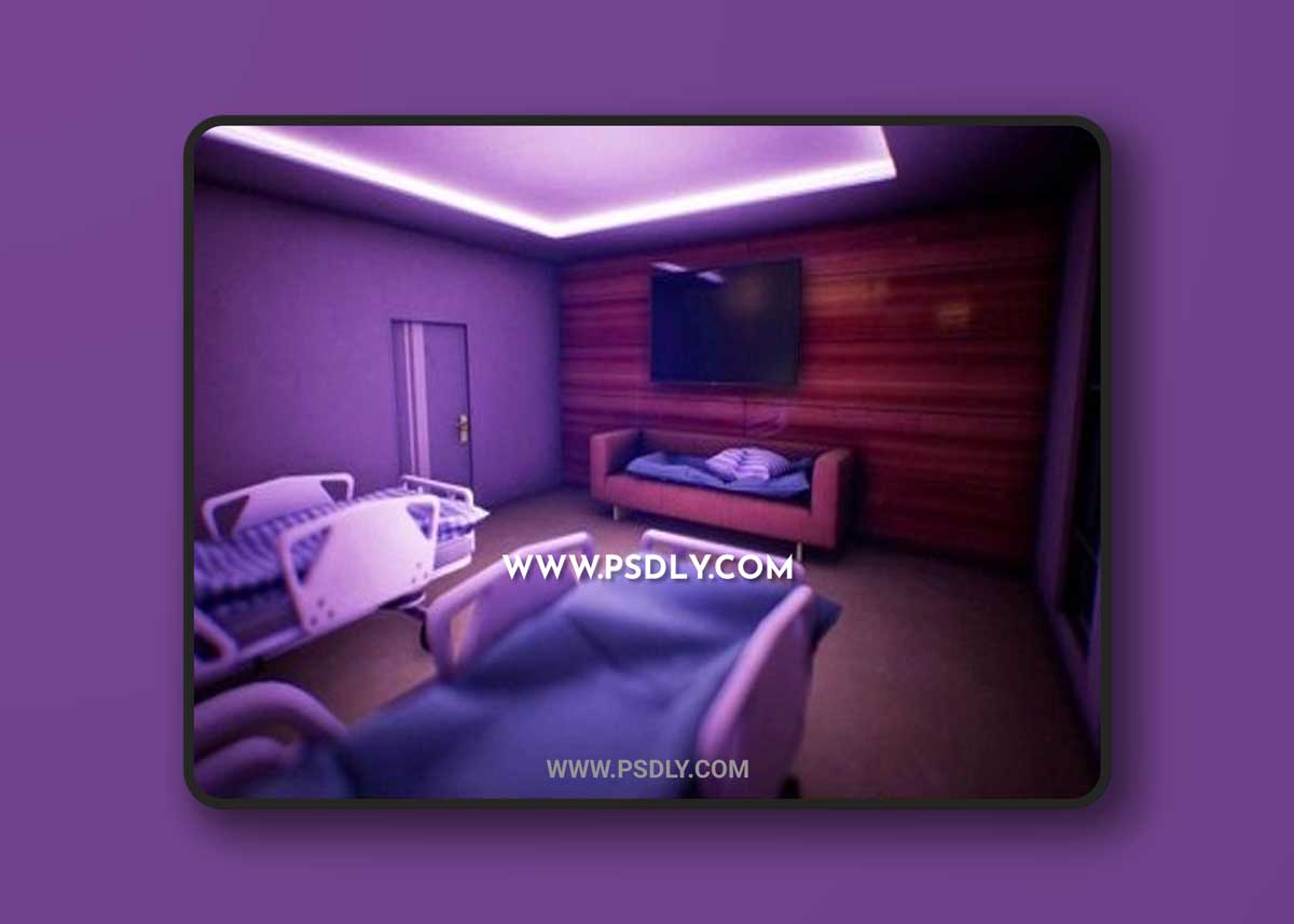 Unreal Engine – Hospital 3D Model