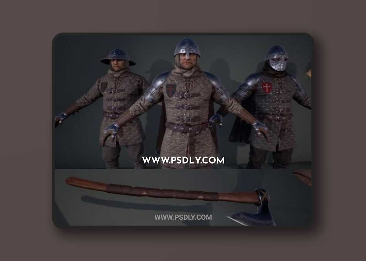 Unreal Engine – Light Warrior 3D Model