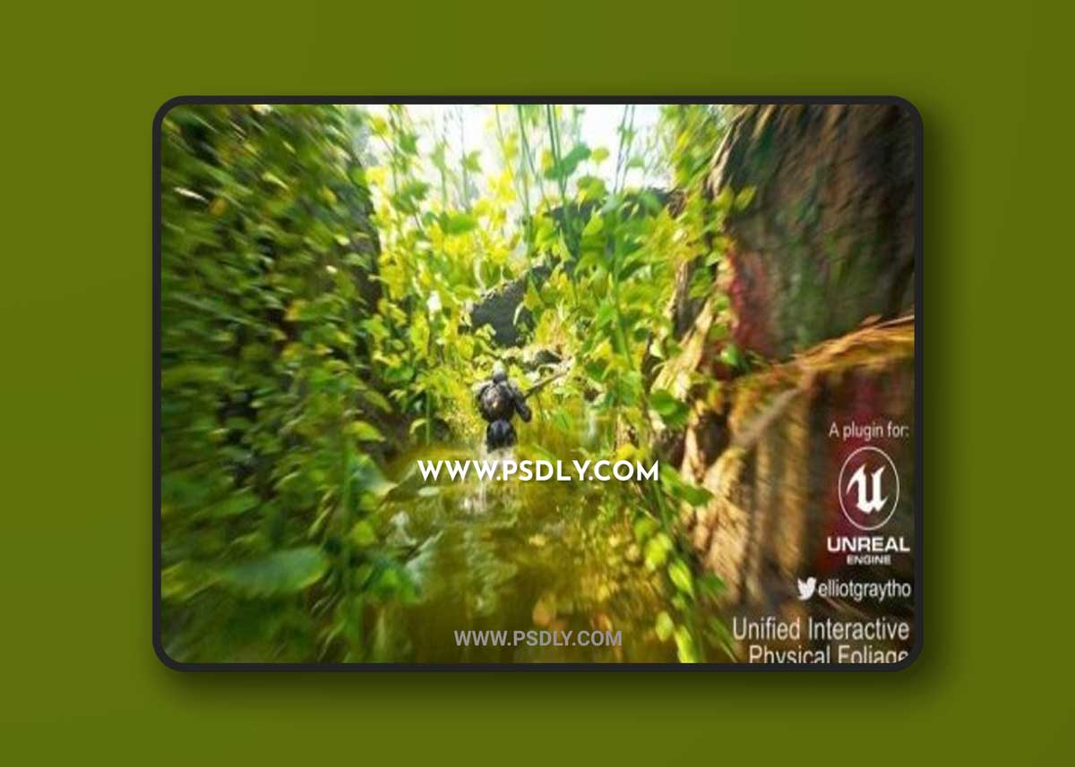 Unreal Engine – UIPF – Unified Interactive Physical Foliage