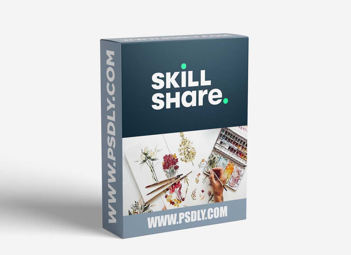 Vintage Wildflowers in Watercolor: 14 Days of Painting Prompts