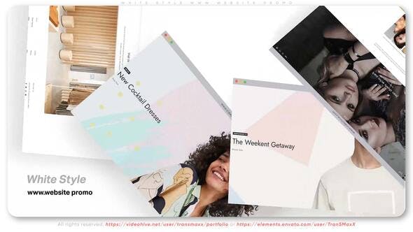 Videohive White Style WWW Website Promo 35656896
