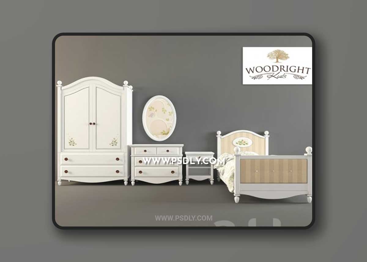 Woodright kids. Oliver 2 3D Model