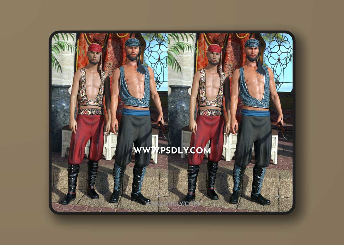 dForce Brahim Galel 3D Model