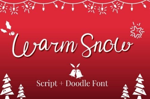 FontBundles - Warm Snow